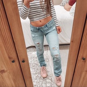 Distressed Hollister Jeans
